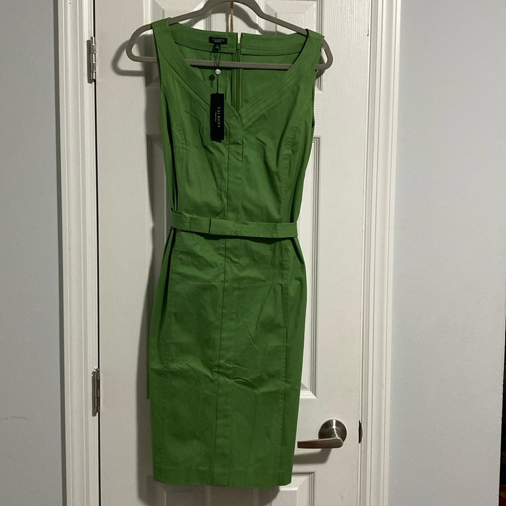 NWT, Talbots Kelly green dress👜